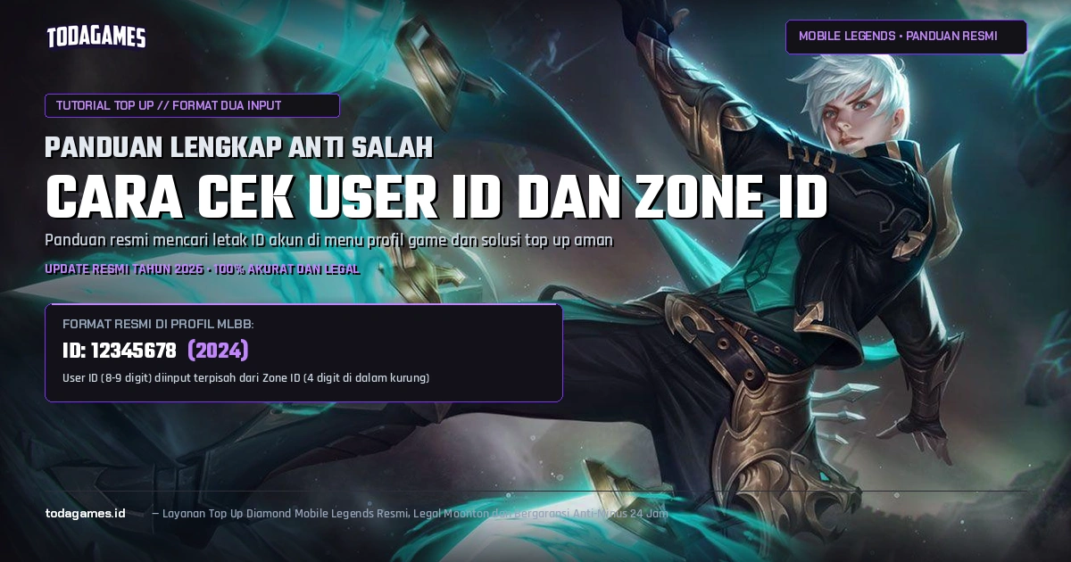 Cara Cek User ID dan Zone ID Mobile Legends: Panduan Lengkap Anti Salah Top Up